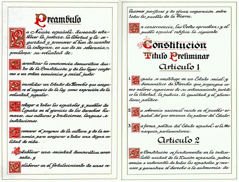 artículo 2 de la constitución