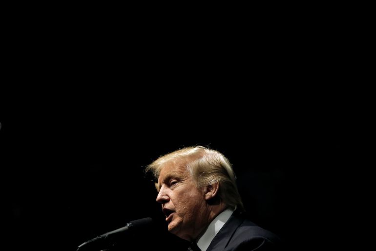 Trump reaccionaba así a la información publicada este fin de semana por el diario The Washington Post Trump reaccionaba así a la información publicada este fin de semana por el diario The Washington Post