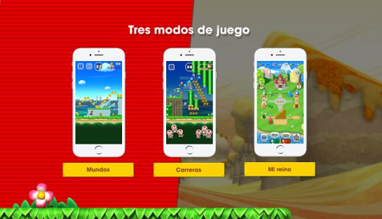Los tres modos de juego del nuevo Super Mario Run. Los tres modos de juego del nuevo Super Mario Run.