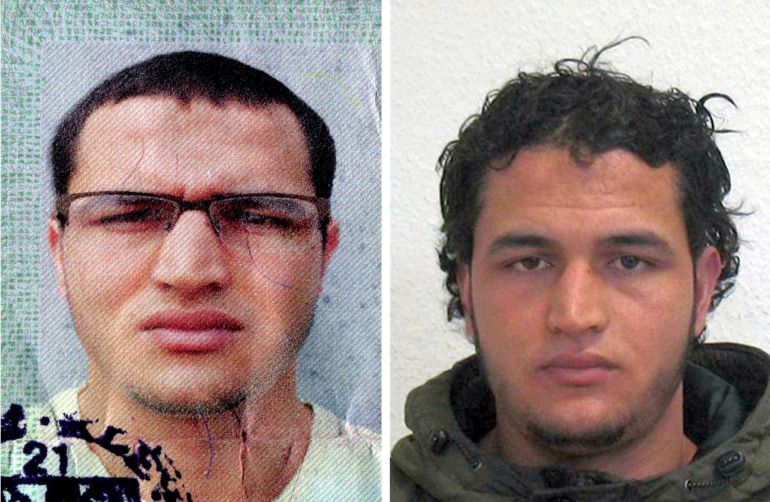 Fotografía facilitada por la Oficina Federal de Investigaciones Criminales (BKA) que muestra las fotografías del cartel de búsqueda del joven tunecino Anis Amri, por su posible implicación en el atentado Fotografía facilitada por la Oficina Federal de Investigaciones Criminales (BKA) que muestra las fotografías del cartel de búsqueda del joven tunecino Anis Amri, por su posible implicación en el atentado