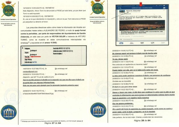 Conversaciones por WhatsApp para despedir a una periodista Conversaciones por WhatsApp para despedir a una periodista