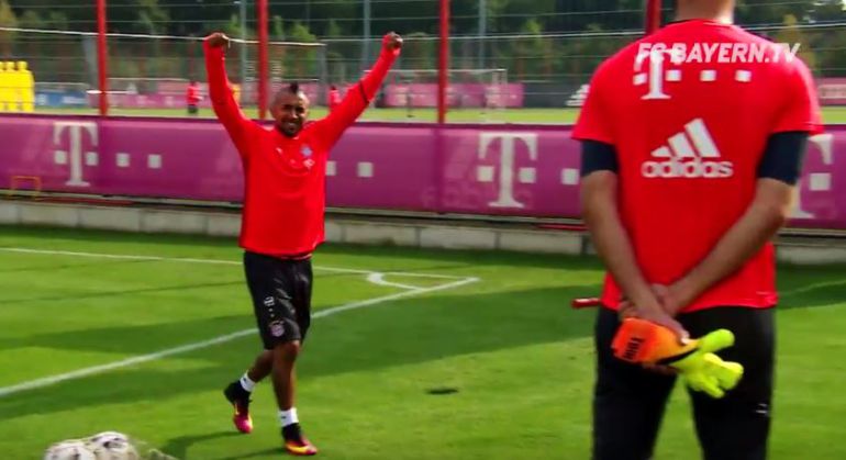 El jugador del Bayern Arturo Vidal. El jugador del Bayern Arturo Vidal.