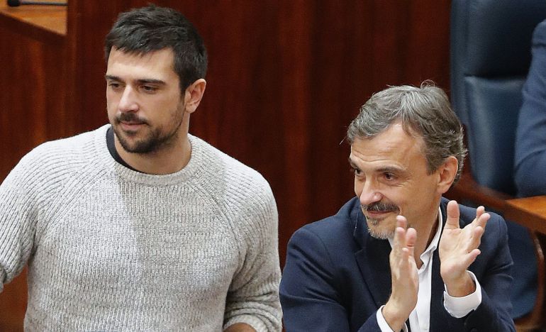 Fotografía de archivo de Ramón Espinar, portavoz de Unidos Podemos en el Senado y diputado autonómico junto a José Manuel López. Fotografía de archivo de Ramón Espinar, portavoz de Unidos Podemos en el Senado y diputado autonómico junto a José Manuel López.