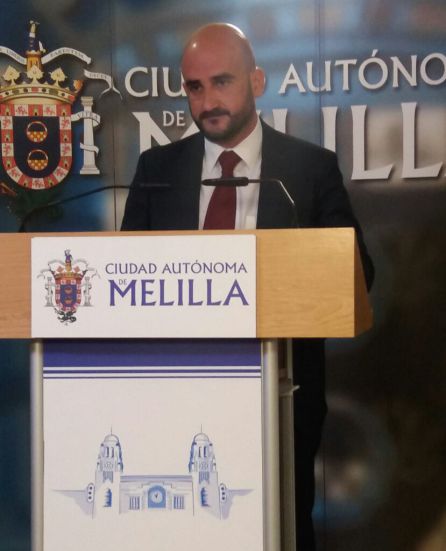 Isidoro González, consejero de Seguridad Ciudadana de Melilla. Isidoro González, consejero de Seguridad Ciudadana de Melilla.