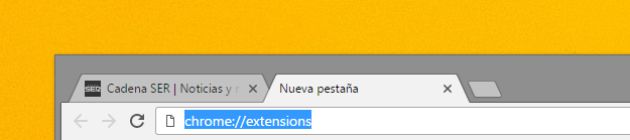 Navegador Google Chrome. Navegador Google Chrome.