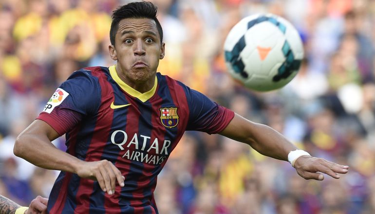Alexis Sánchez, en su etapa en el F.C. Barcelona. Alexis Sánchez, en su etapa en el F.C. Barcelona.