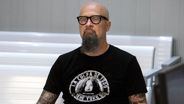 Foto de archivo, fechada en Madrid el 17 de julio de 2016, de César Augusto Montaña, cantante de Def con Dos. Foto de archivo, fechada en Madrid el 17 de julio de 2016, de César Augusto Montaña, cantante de Def con Dos.