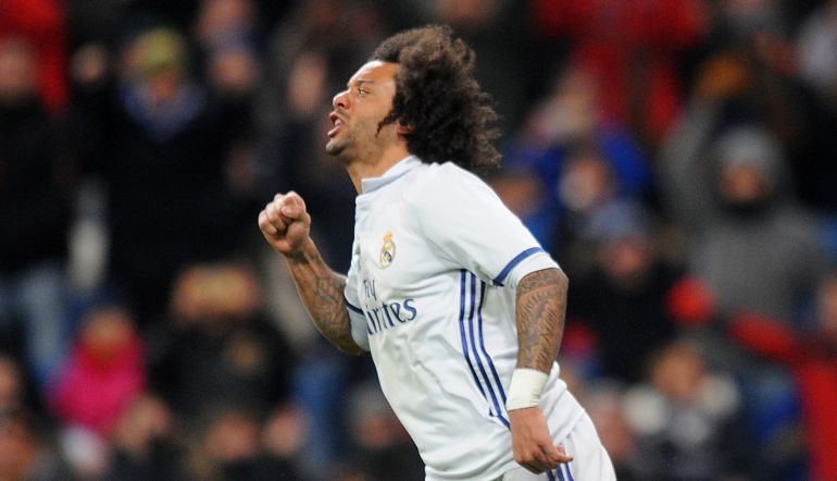 Marcelo aprieta el puño en una acción Marcelo aprieta el puño en una acción