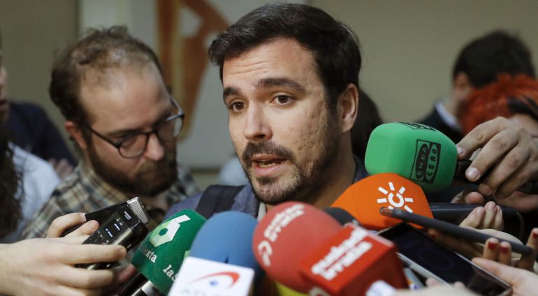 El coordinador federal de IU y portavoz de Unidos Podemos en la Comisión de Hacienda del Congreso, Alberto Garzón. El coordinador federal de IU y portavoz de Unidos Podemos en la Comisión de Hacienda del Congreso, Alberto Garzón.