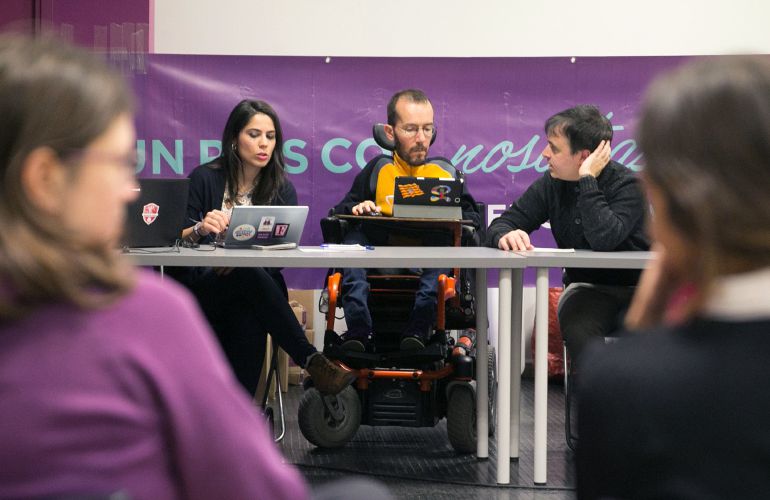 Pablo Echenique, secretario general de Podemos en Aragón y secretario de Organización de Podemos en España Pablo Echenique, secretario general de Podemos en Aragón y secretario de Organización de Podemos en España