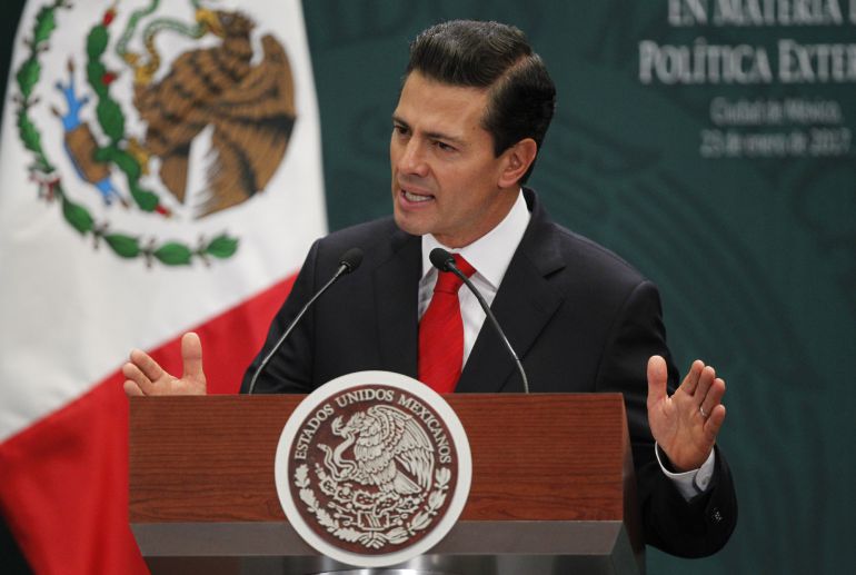 El presidente de México, Enrique Peña Nieto El presidente de México, Enrique Peña Nieto