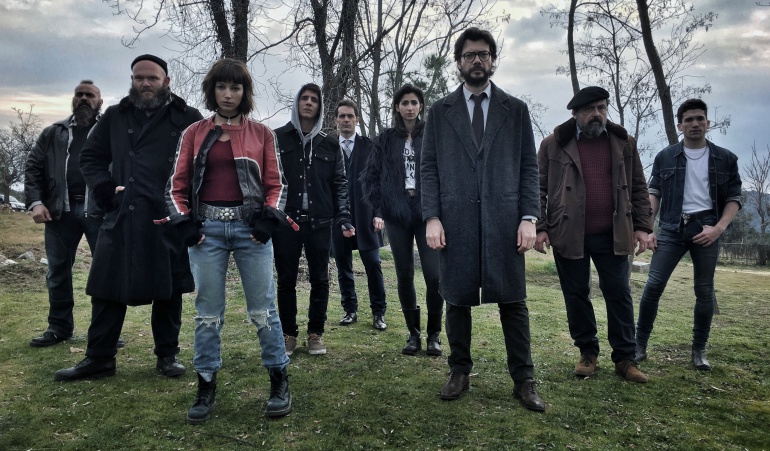 Primera imagen oficial de 'La Casa de Papel', Primera imagen oficial de 'La Casa de Papel',