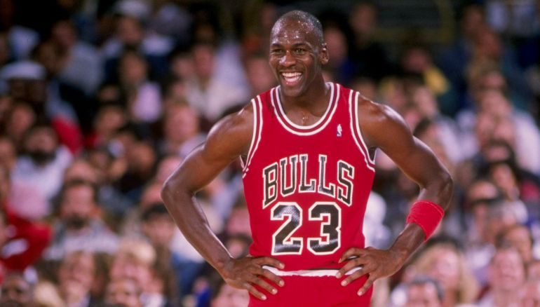 El exjugador de los Bulls Michael Jordan. El exjugador de los Bulls Michael Jordan.