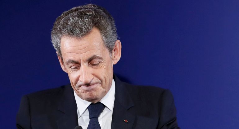 El expresidente francés Nicolas Sarkozy. El expresidente francés Nicolas Sarkozy.