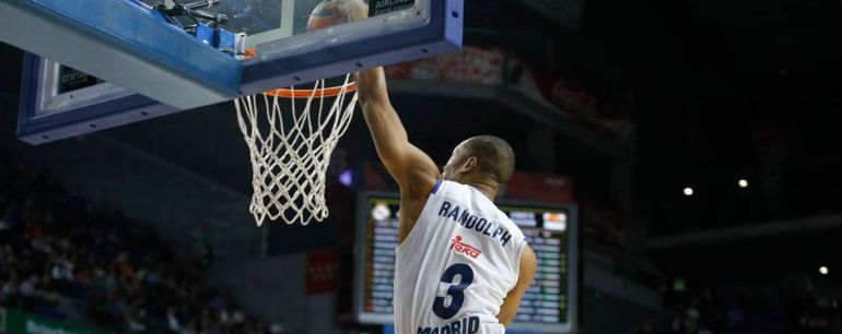 Anthony Randolph, durante el encuentro ante Unics Kazan Anthony Randolph, durante el encuentro ante Unics Kazan