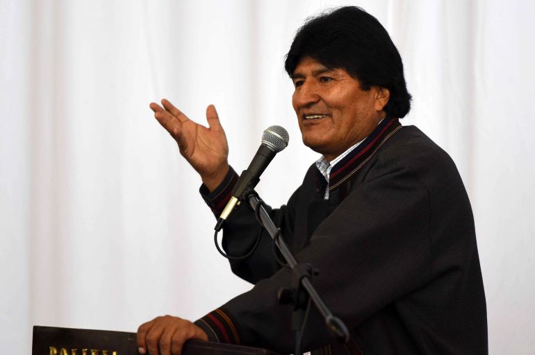 El presidente de Bolivia Evo Morales. El presidente de Bolivia Evo Morales.