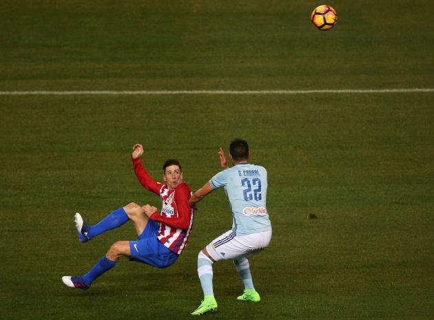 El golazo de Fernando Torres ante el Celta. El golazo de Fernando Torres ante el Celta.