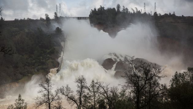 La presa californiana en la actualidad. La presa californiana en la actualidad.