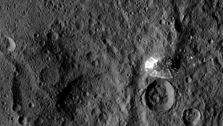 Superficie del planeta Ceres capatada por la NASA. Superficie del planeta Ceres capatada por la NASA.