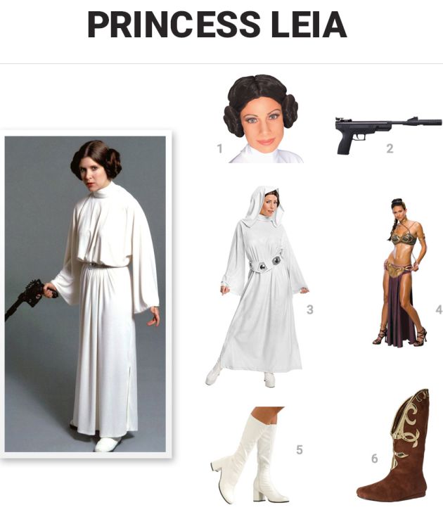 Cómo disfrazarse de la princesa Leia. Cómo disfrazarse de la princesa Leia.