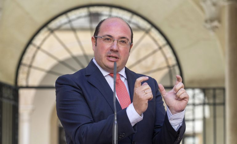 Pedro Antonio Sánchez, presidente de Murcia Pedro Antonio Sánchez, presidente de Murcia