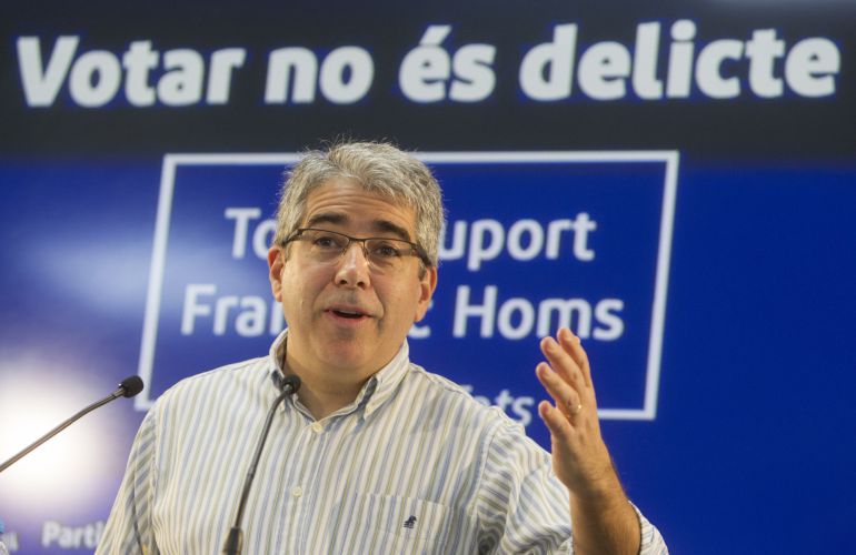 El portavoz del PDeCat en el Congreso, Francesc Homs El portavoz del PDeCat en el Congreso, Francesc Homs
