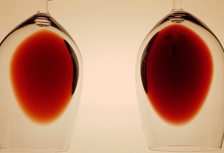 No es una radiografía del vino, pero lo parece... No es una radiografía del vino, pero lo parece...