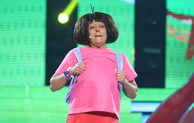 Yolanda Ramos imitó a Dora en la semifinal de 'TCMS 5' Yolanda Ramos imitó a Dora en la semifinal de 'TCMS 5'