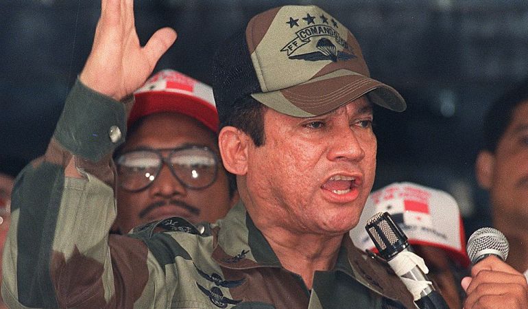El exdictador panameno Manuel Antonio Noriega, en una imagen tomada el 20 de mayo de 1988. El exdictador panameno Manuel Antonio Noriega, en una imagen tomada el 20 de mayo de 1988.