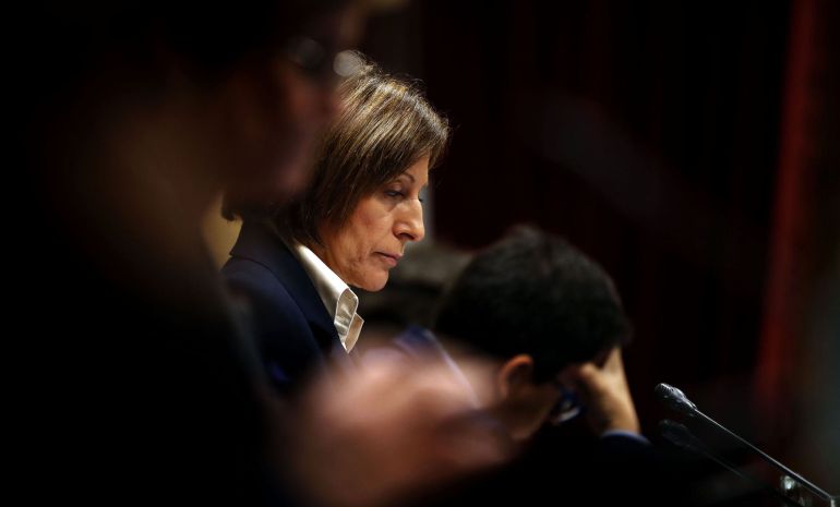 La presidenta del Parlament de Catalunya, Carme Forcadell La presidenta del Parlament de Catalunya, Carme Forcadell