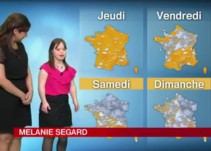 Mélanie, la joven con síndrome de Down, presenta el tiempo en Francia (y arrasa)