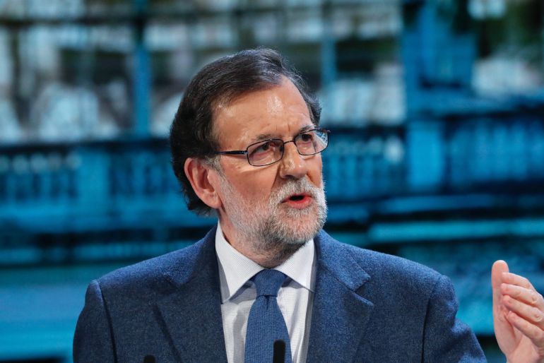 El presidente del Gobierno, Mariano Rajoy, durante su intervención en el XVI Congreso del PP de Madrid El presidente del Gobierno, Mariano Rajoy, durante su intervención en el XVI Congreso del PP de Madrid