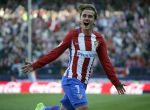Griezmann celebra un gol en el Calderón