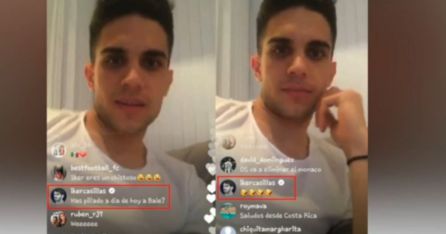 Bartra, en Instagram. Bartra, en Instagram.