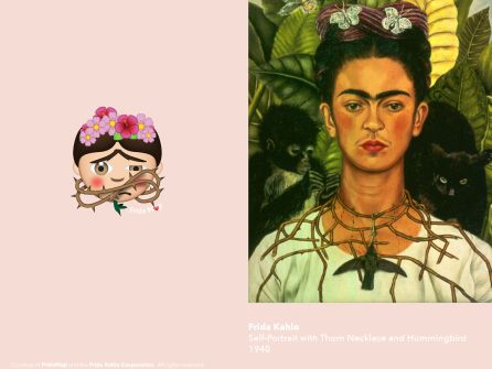 Los retratos y las obras de Frida Kahlo se convierten en 'emojis' Los retratos y las obras de Frida Kahlo se convierten en 'emojis'