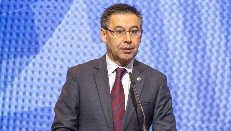 Bartomeu comparece en un acto del Barcelona Bartomeu comparece en un acto del Barcelona