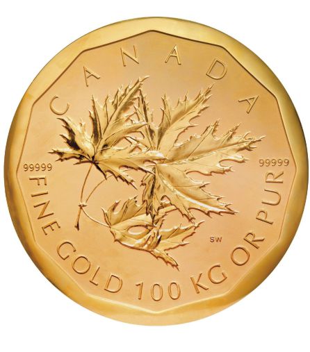 Fotografía facilitada por el Museo Bode de Berlín que muestra la mayor moneda de oro del mundo Fotografía facilitada por el Museo Bode de Berlín que muestra la mayor moneda de oro del mundo