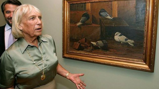 Maya Widmaier Ruiz-Picasso, hija de Pablo Picasso, en una imagen de archivo durante una visita a Málaga Maya Widmaier Ruiz-Picasso, hija de Pablo Picasso, en una imagen de archivo durante una visita a Málaga