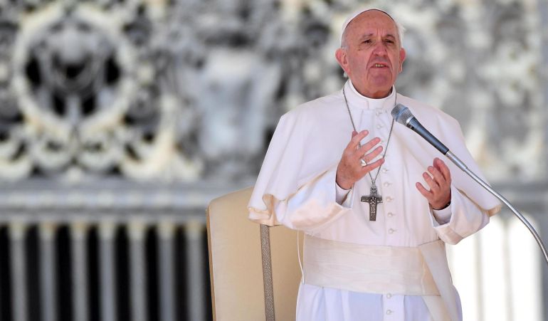 El papa Francisco. El papa Francisco.