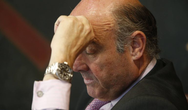 Imagen del ministro de Economía, Luis De Guindos, durante la entrevista con Cinco Días Imagen del ministro de Economía, Luis De Guindos, durante la entrevista con Cinco Días