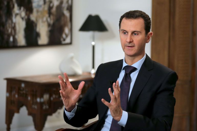 El presidente sirio Bachar al Asad. El presidente sirio Bachar al Asad.