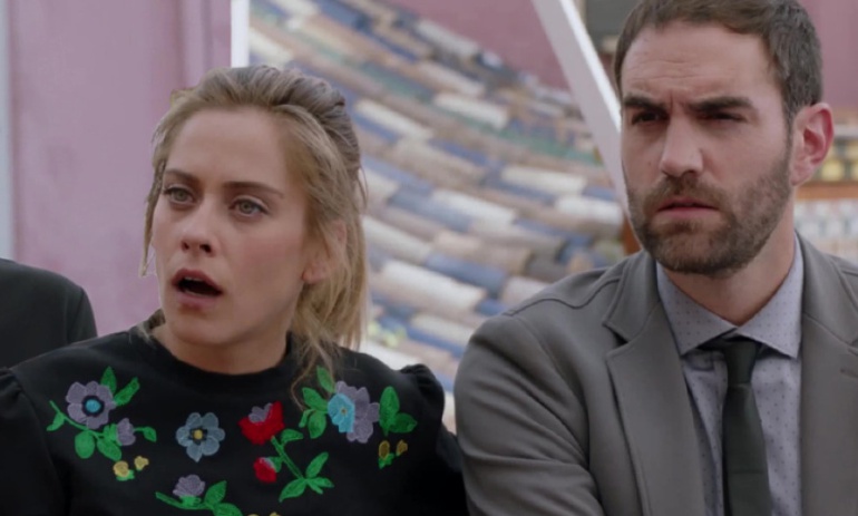 María León y Jon Plazaola, protagonistas de 'Allí abajo' María León y Jon Plazaola, protagonistas de 'Allí abajo'