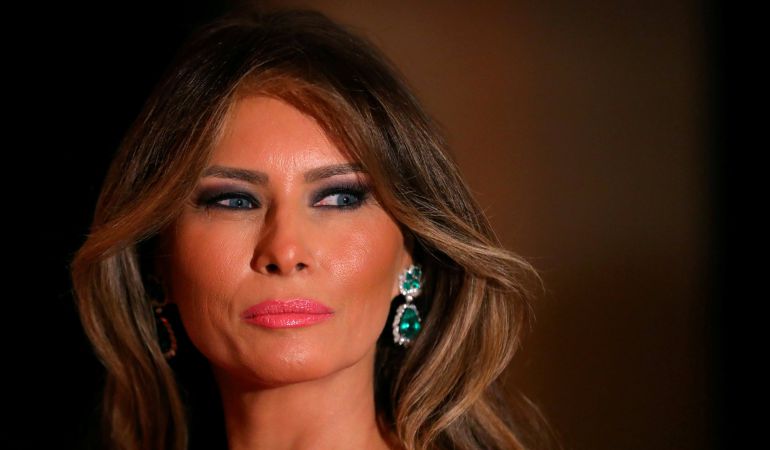 La primera dama de Estados Unidos Melania Trump. La primera dama de Estados Unidos Melania Trump.