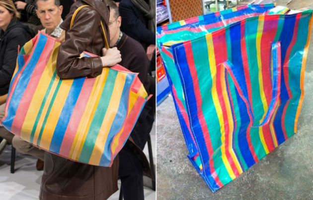 El bolso que presentó Balenciaga inspirado en las bolsas tailandesas. El bolso que presentó Balenciaga inspirado en las bolsas tailandesas.