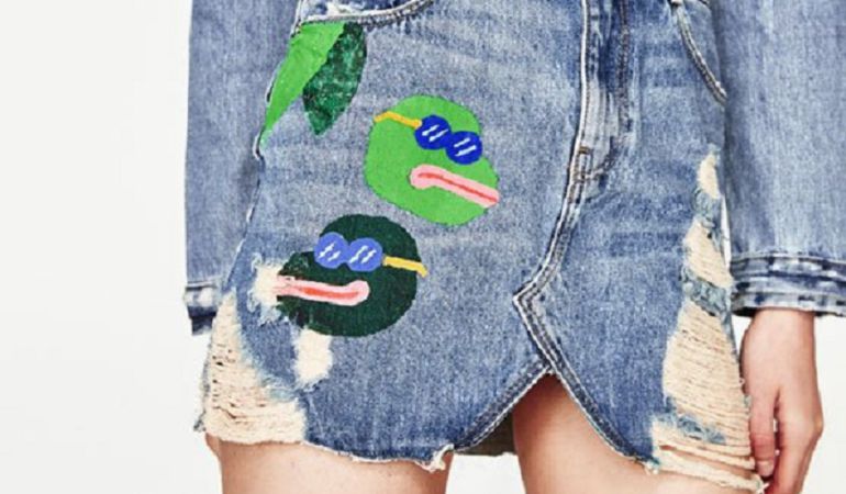 La falda retirada por Zara. La falda retirada por Zara.