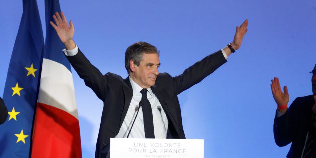 El candidato Francois Fillon. El candidato Francois Fillon.