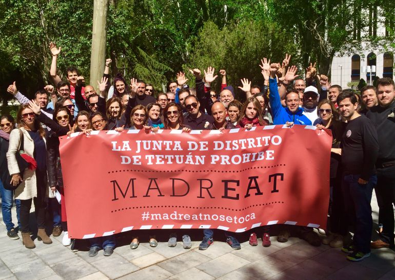 Tras la denegación de licencia, la organización puso en marcha de inmediato la campaña #madreatnosetoca. Tras la denegación de licencia, la organización puso en marcha de inmediato la campaña #madreatnosetoca.
