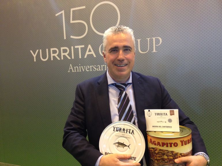Juan Yurrita, en el Salón de Gourmets. Juan Yurrita, en el Salón de Gourmets.