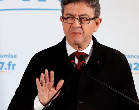 Jean-Luc Mélenchon, candidato de la izquierda extrema francesa Jean-Luc Mélenchon, candidato de la izquierda extrema francesa