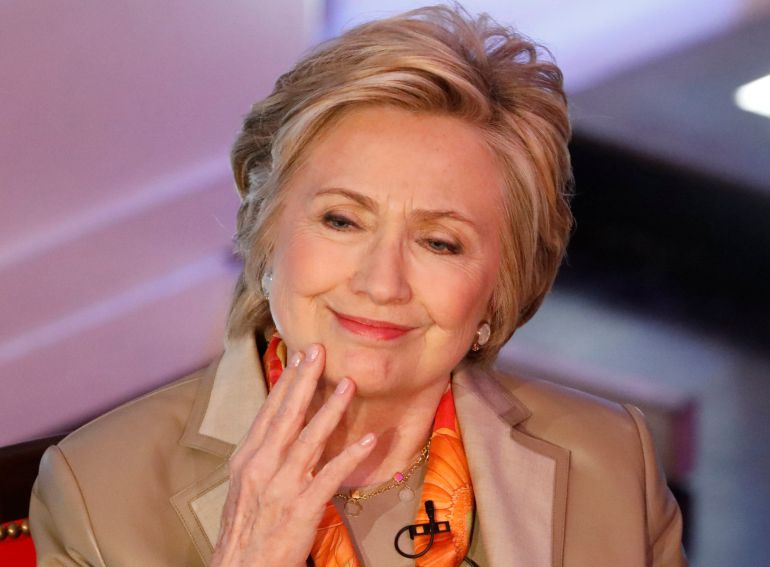 Hillary Clinton, en un acto de la ONG Women for Women International Hillary Clinton, en un acto de la ONG Women for Women International